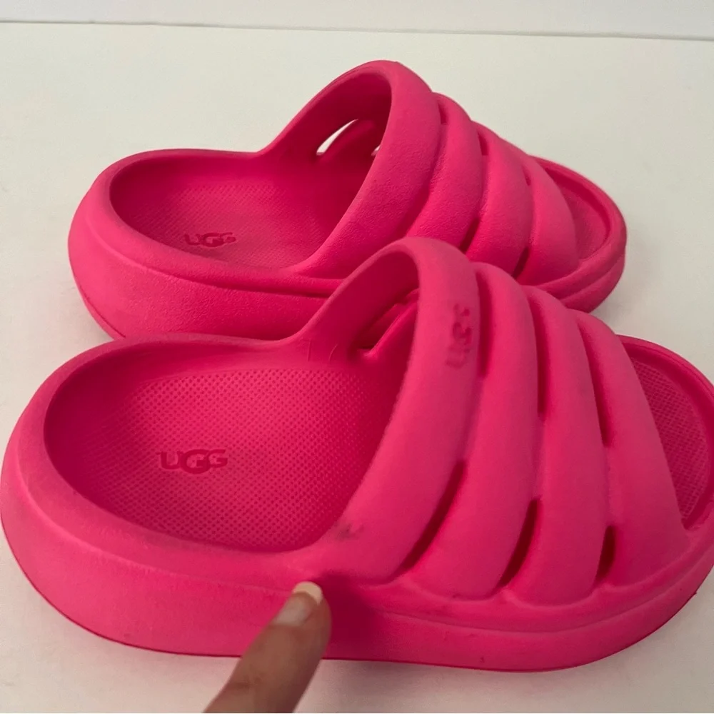 UGG Pink Slip On Sandals Size Toddler 7